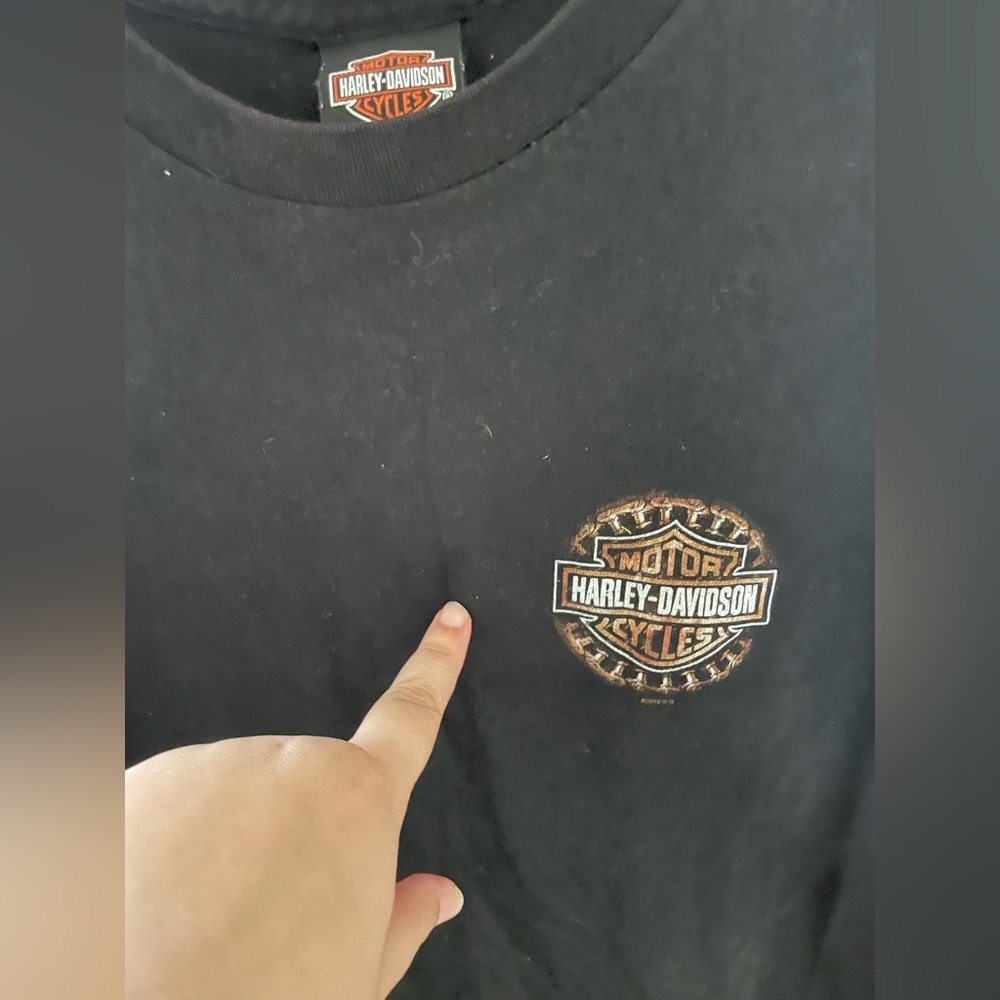 ✨Men’s Harley Davison Tee Size Large - Picture 3 of 7